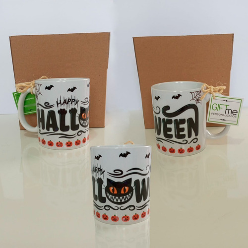 Caneca Personalizada Halloween 03 - 325 Ml - Dia Das Bruxas