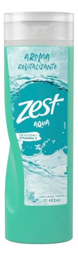 Jabón Líquido Corporal Zest Aqua 400ml