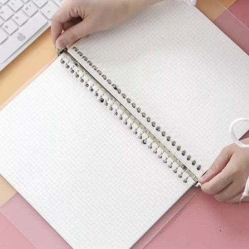 Carpeta Transparente B5 Rellenable C/chico Personalizada