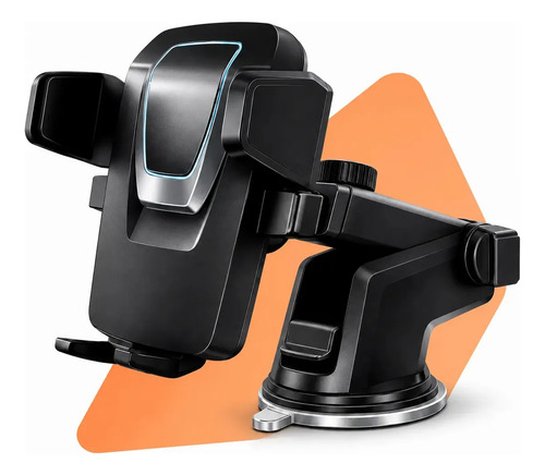 Suporte Celular Veicular Automotivo 360 Universal Ventosa Preto