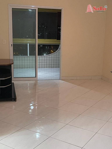 Imagem 2 de 19 de Apartamento Com 2 Dormitórios, Vista Para O Mar À Venda, 103 M² Por R$ 450.000 - Tupi - Praia Grande/sp - Ap0700