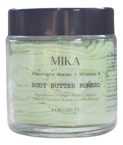 Whipped Body Butter De Romero Y Karite Mika