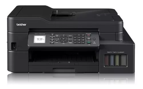 Impresora portátil a color multifunción Brother InkBenefit Tank MFC-T920DW  con wifi negra 100V - 120V