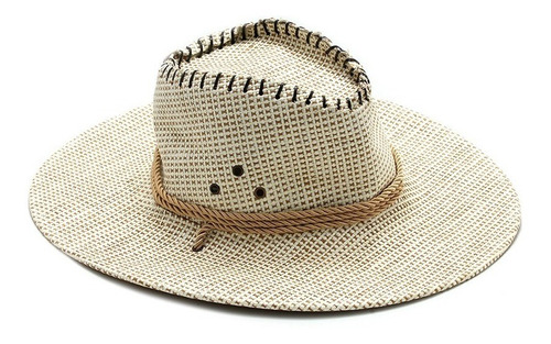 Sombrero De Cowboy Entrelazado Con Cordon Verano 