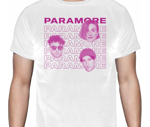 Paramore Letras - Banda Rock - Polera- Cyco Records