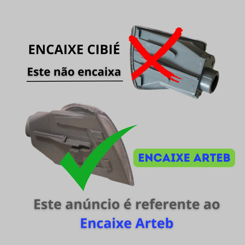 Par De Pisca Seta Do Gol Bola 95/99 Cristal Encaixe Arteb