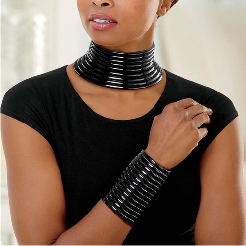 Gargantilla Africana Collares Collar Pulsera Conjunto