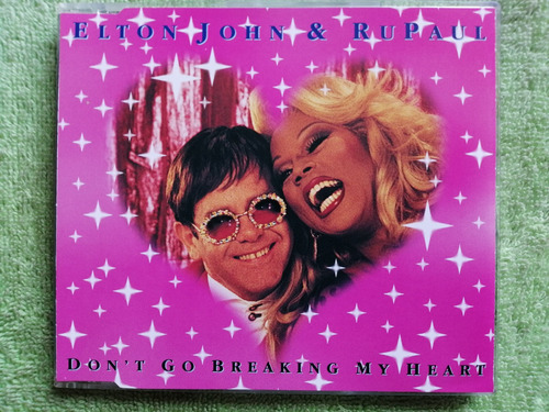 Eam Cd Maxi Elton John & Rupaul Don't Go Breaking My Heart
