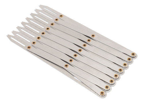 . Calibrador De Costura Expansible, Aluminio, 8 Cabezales,