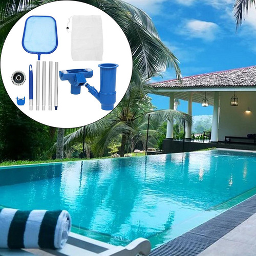 Cabezal De Aspiradora De Piscina Con Herramienta De Limpieza