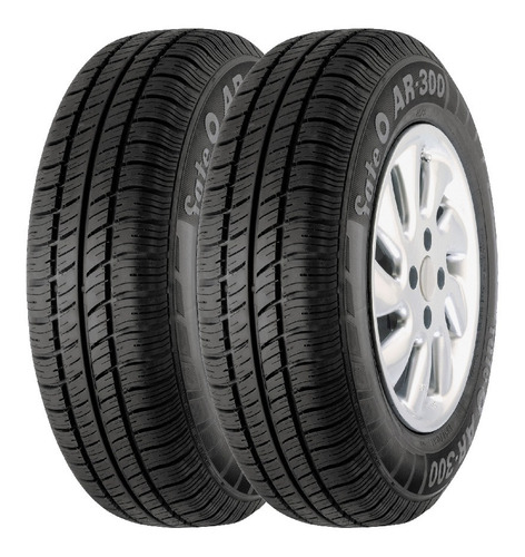 Combo X2 Neumaticos Fate 145/80r13 Ar-300 75t Cuo