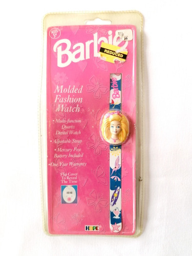 Reloj Barbie Vintage 1995 Mattel Nuevo Retro Colección