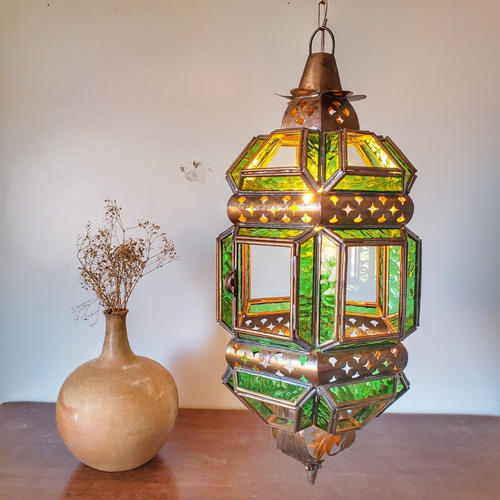 Lanterna Marroquina Luminarias Pendentes Lustre De Teto