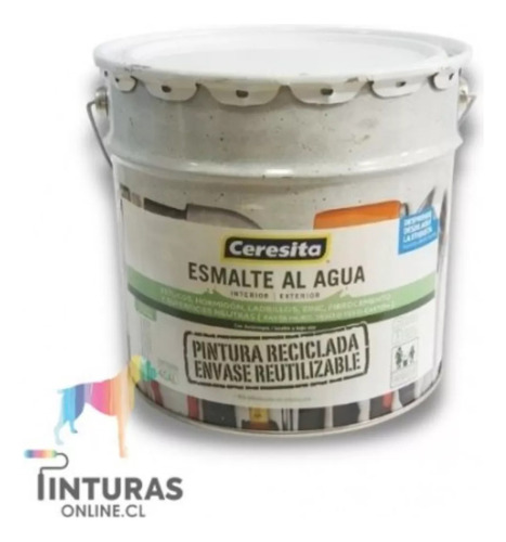 Esmalte Al Agua Ceresita Beige Tineta 4gl
