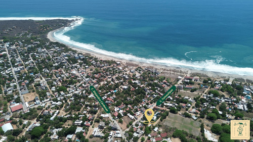 Excelente Oportunidad De Terreno En Punta Zicatela A 200m Del Mar
