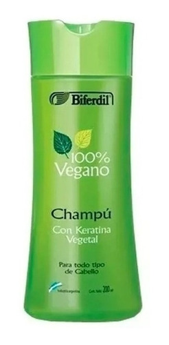 Shampoo Vegano Pura Keratina Vegetal 100% X200ml Masaromas