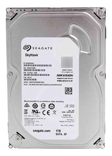 Disco Duro Seagate Skyhawk 2tb 3.5 Pulgadas 5400rpm