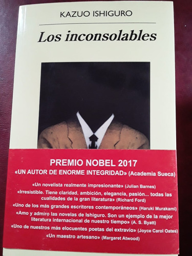 Los Inconsolables De Kazuo Ishiguro Nuevo