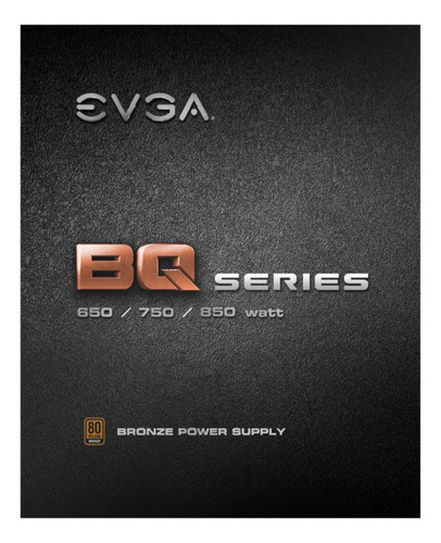 Fuente De Poder Evga 110-bq-0850-v1 850w Plus Bronze