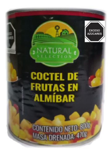 Coctel De Frutas En Almíbar Natural Selection 800g