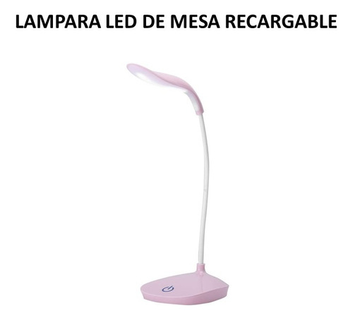 Lampara De Mesa Led Recargable Usb 360°