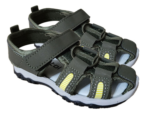 Sandalia Niño Con Velcro Comodas Modelo Gladiadoras 7407