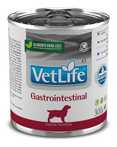 Ração Úmida Farmina Vet Life Gastrointestinal Cães 300g