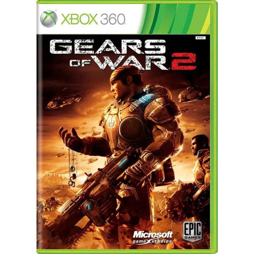 Gears Of War 2 Xbox 360 Física Original