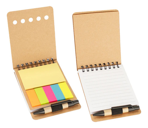 Pack 5 Memo Set Ecológico Con Lápiz