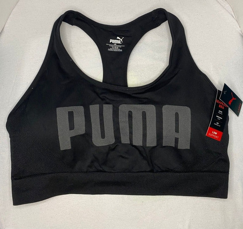 Top Deportivo Puma De Dama Talla L Original Nuevo Negro.