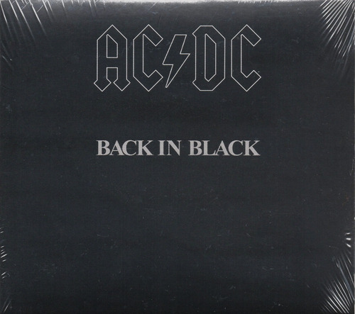 Ac/dc Acdc Cd Back In Black Novo Lacrado Original