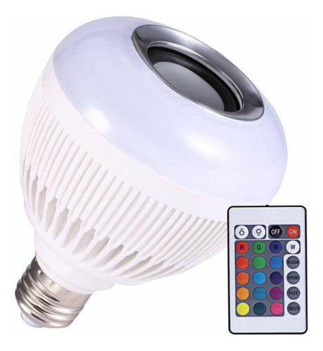 Lâmpada Led Music Bulb Bluetooth Rgbw Com Controle