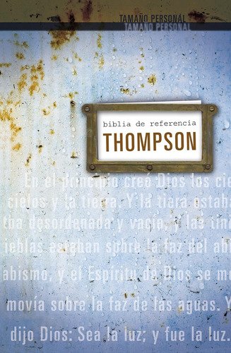 Libro: Biblia De Referencia Thompson Rvr 1960, Tamaño Person