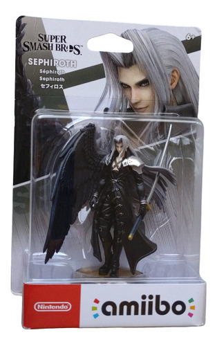 Amiibo Sephiroth De Super Smash Bros Para Nintendo Switch