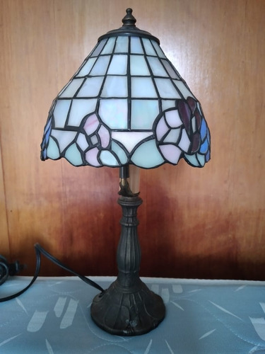 Lámpara Mesa De Noche Tipo Tiffany