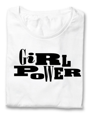 Imagen 1 de 2 de  Remera De Mujer - Girl Power  By Lea Correa