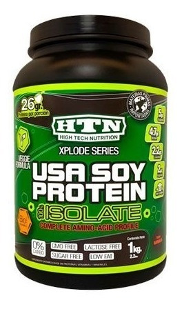 Usa Soy Protein Isolated 1kg Htn Soja Masa Muscular