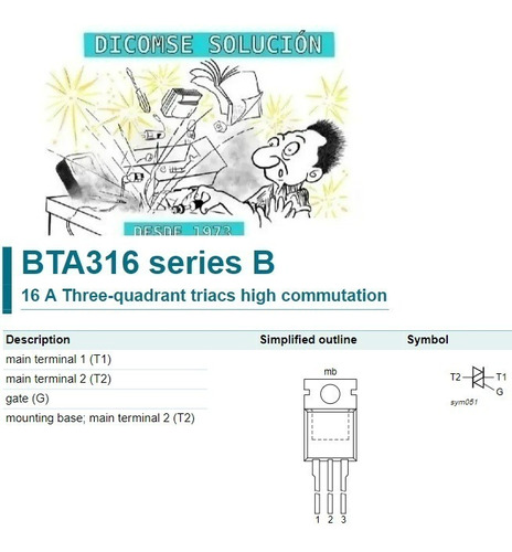 Transistor Bta316-800b Bta316 800b To-220