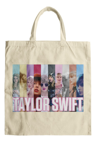 Bolsa Morral Tela Tote Bag Taylor Swift The Eras Tour Discog