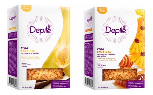 Cera Depilatoria En Perlas Depilé 200g