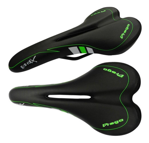 2 Selins Banco Calypso Eco Flex Drago Bike Mtb Preto/verde