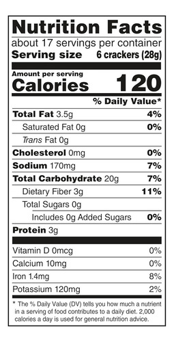 Triscuit Original Galletas De Trigo Integral, Galletas Vegan
