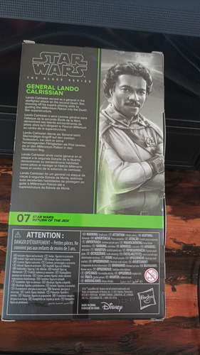 General Landó Calrissian The Black Series Star Wars (Usado)