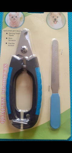 Imagen 1 de 3 de Corta Uñas Con Lima Para Perros Y Gatos