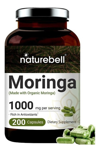 Moringa Orgánica | 1000mg | 200