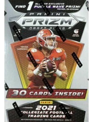 Panini Prizm Draft Football Blaster Box (6 Pks/bx)