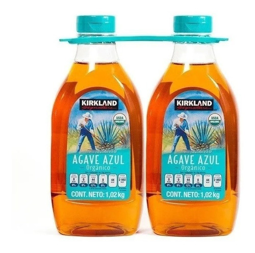 Miel Jarabe De Agave 100% Organico 2 Kilos Envío Gratis !!!