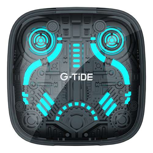 Auriculares G-tide G11, Bluetooth, micrófono, inalámbricos, color negro/verde