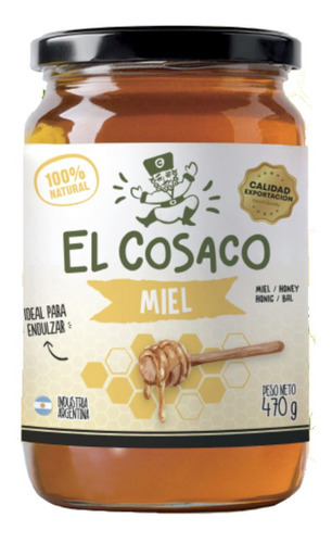 Miel 100% Natural X 470g El Cosaco Calidad De Exportacion Fw