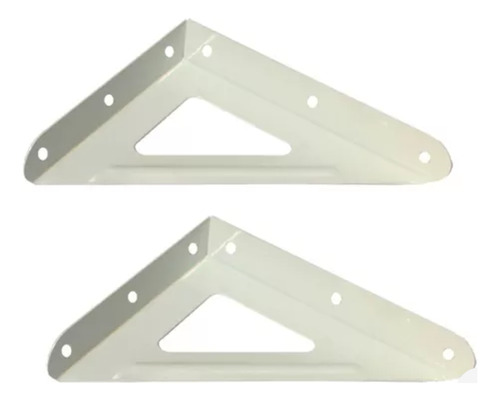 Ménsula Triangular Para Estante 15cm El Par